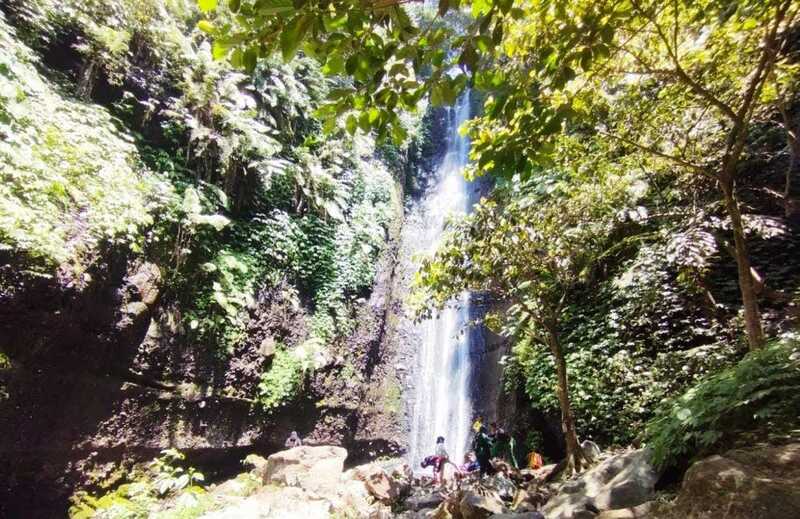 Air terjun di Mojokerto.