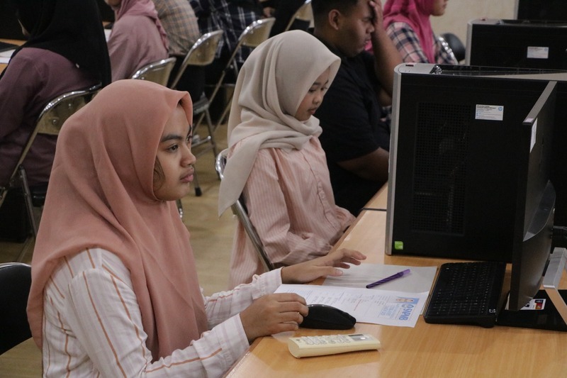 Peserta UTBK SNBT di Unej.