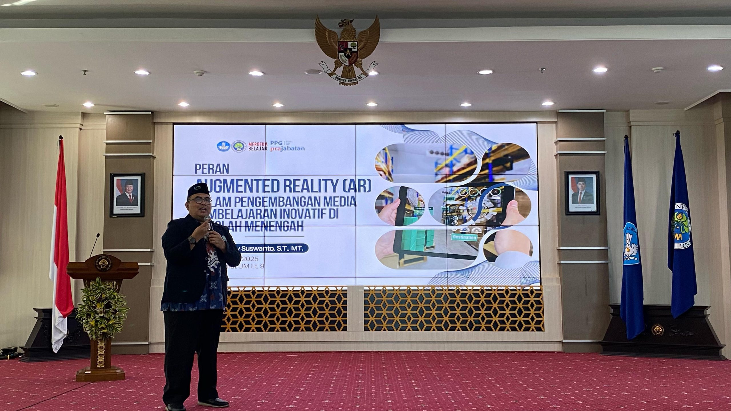 LPPM UM dan PPG UM Kembangkan Media Pembelajaran Basis AR untuk SMP dan SMA 7 LPPM UM