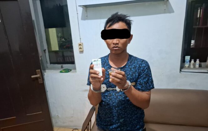 Nekat Tantang Anggota Polri Ternyata Pria di Pasuruan Positif Sabu 5 Polres Pasuruan Kota