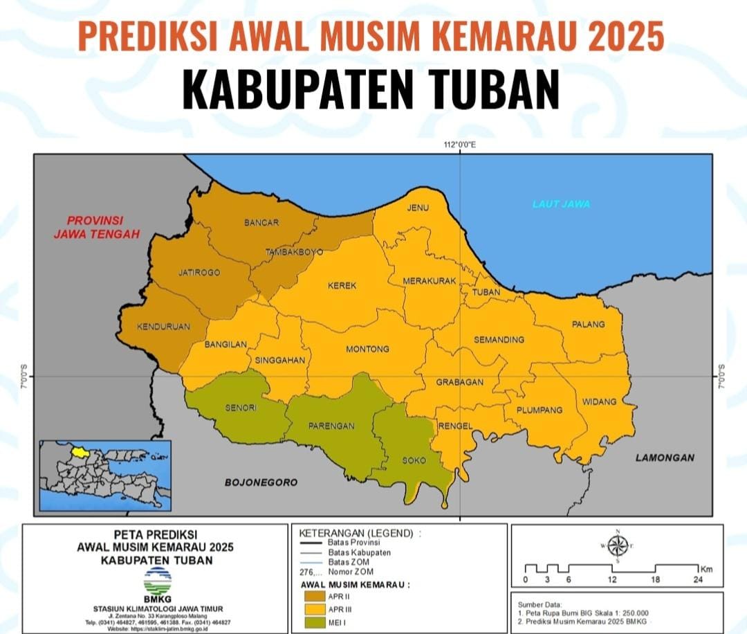 Warga Tuban Diminta Mulai Siaga Musim Kemarau