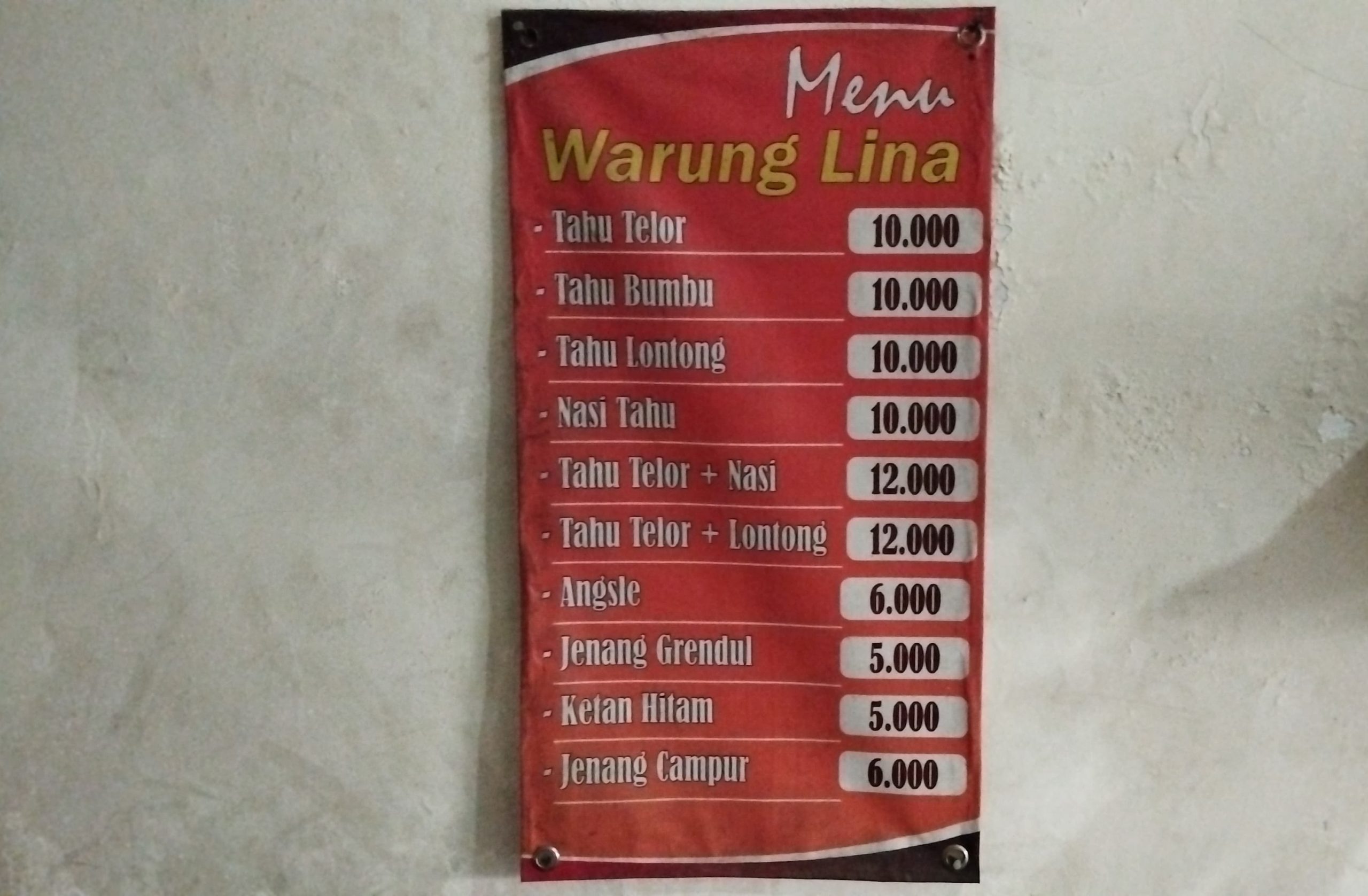 Tahu telur enak di Pujon.