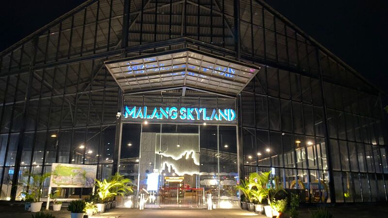 Wisata Malang Skyland yang populer.