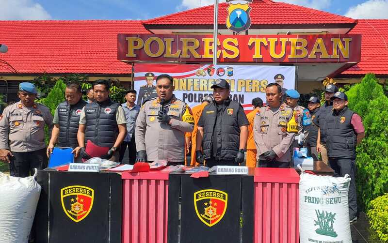 Pencuri gabah.
