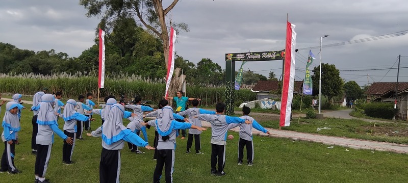Jogging track TMMD Kodim Jember.