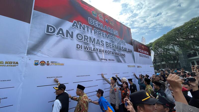 DPRD Kota Malang anti premanisme.