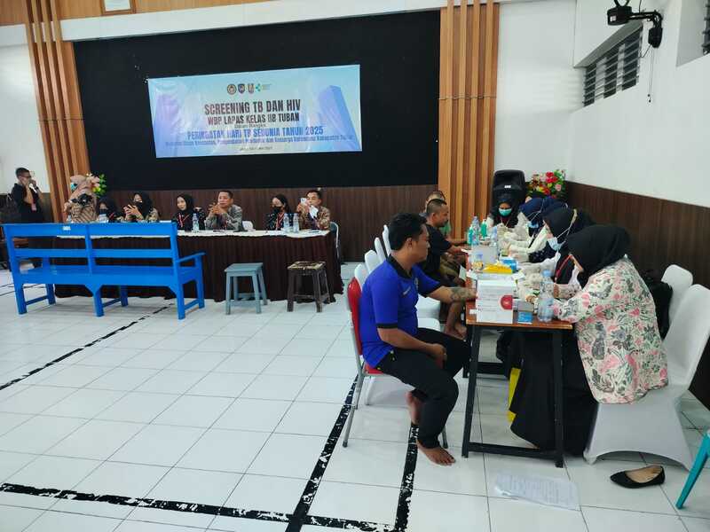 Warga binaan Lapas Tuban.