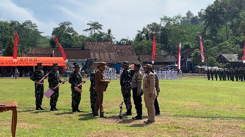 TMMD ke-124 di Jember.