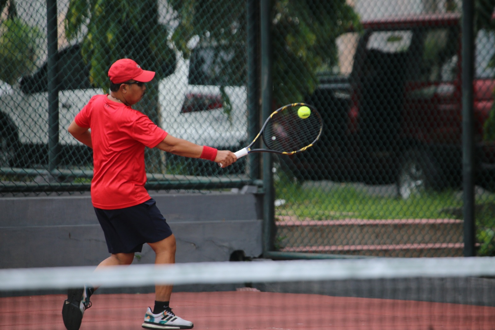 turnamen tenis veteran Bupati Cup Three on Three
