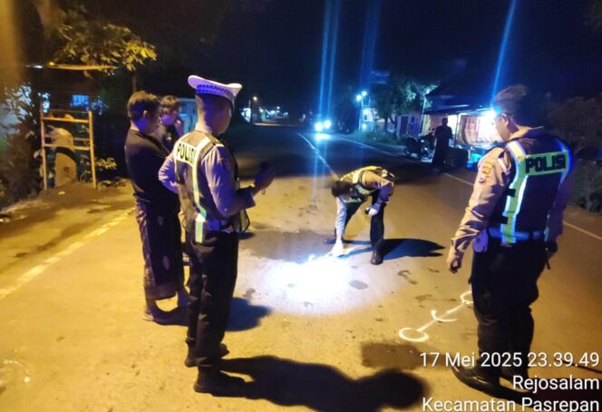 Dua Sepeda Motor Tabrakan