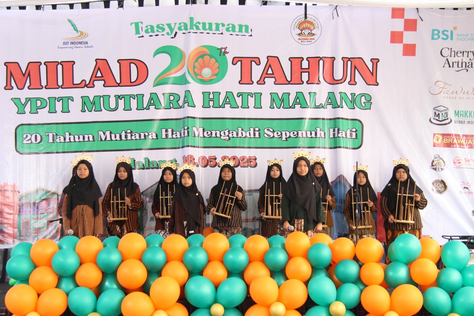 Meriahnya Tasyakuran Milad Mutiara Hati Malang, Doorprize Sepeda Hingga Kambing 2 Mutiara Hati Malang
