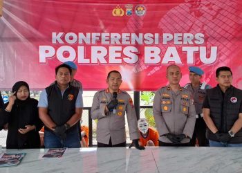 Tersangka pencabulan di Ponpes Batu.