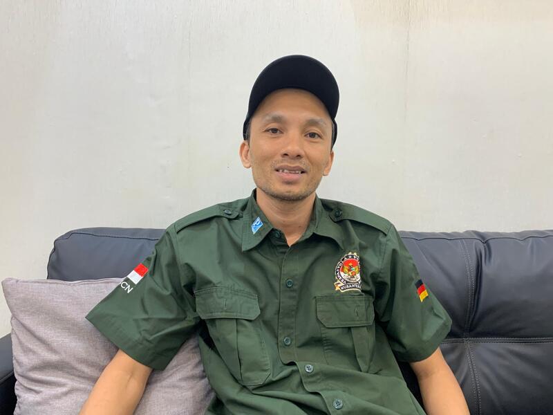 Vespa Komisioner KPU Jember Andi Wasis.