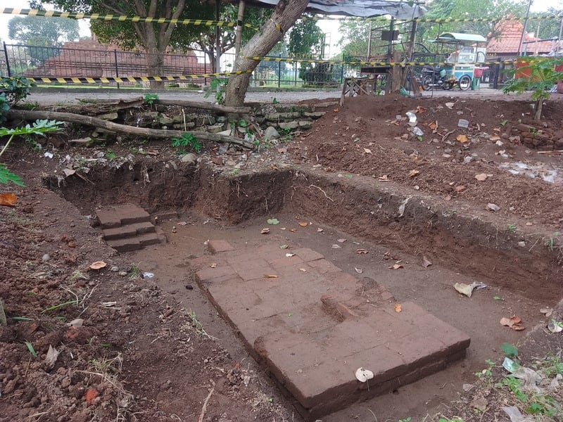 Terakhir Diekskavasi, Diduga Ada Ruang Suci di Candi Brahu Mojokerto 1 Ekskavasi Candi Brahu.
