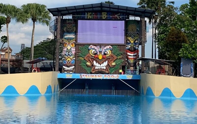 "Splash Color Party" Sambut Liburan Seru di Hawai Waterpark Malang, Selalu Ada yang Baru! 2 Show di Hawai Waterpark Malang.