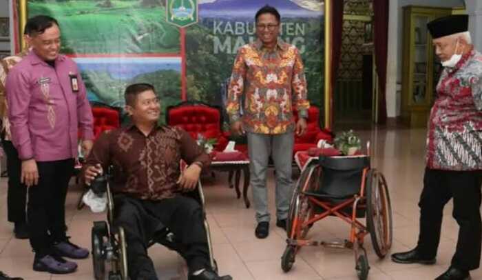 Difabel di Malang.