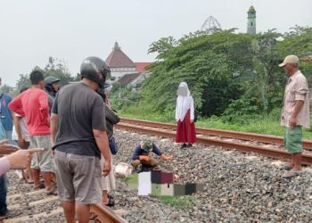 Bocah SD Meninggal Dunia Tertabrak Kereta Api Sancaka