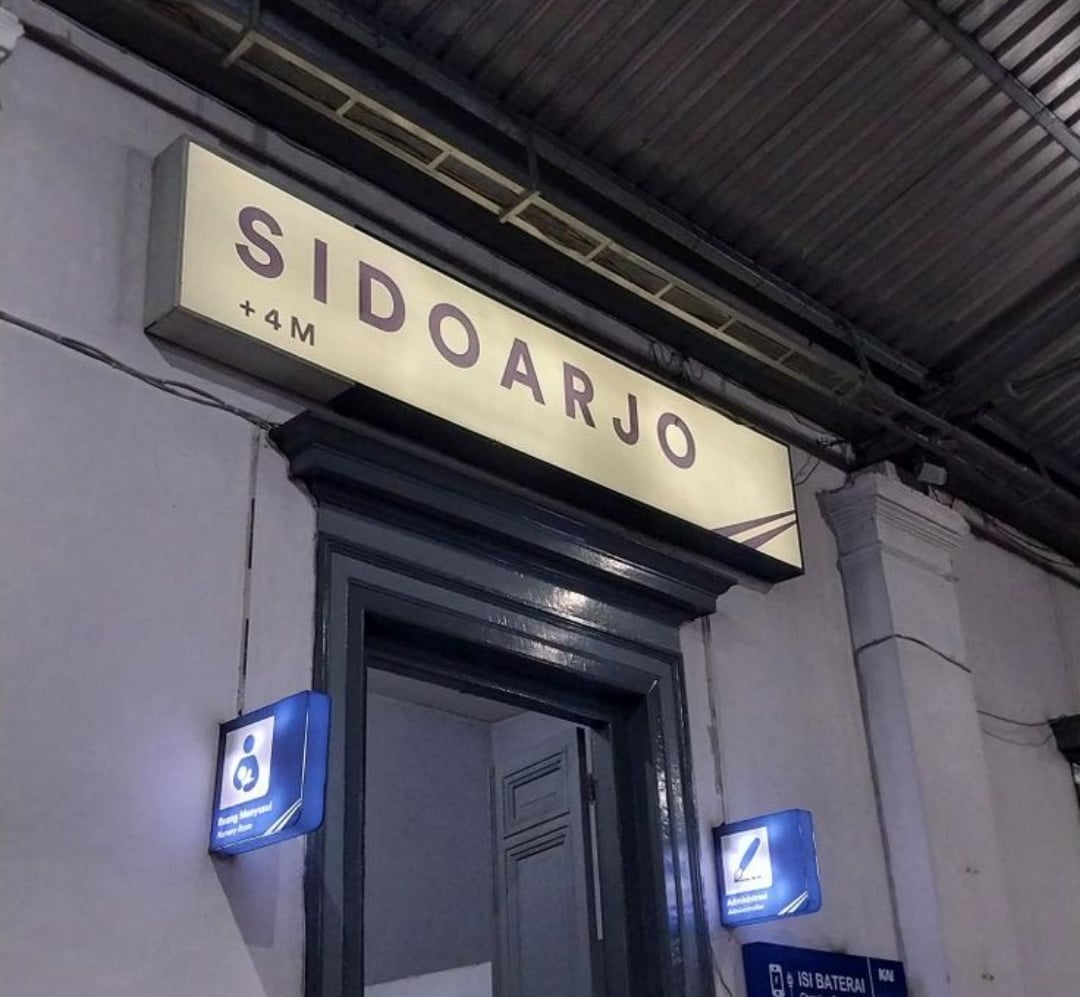 Wajib Tahu! Ini 9 Stasiun di Sidoarjo, Lengkap dengan Daftar Kereta Api yang Melintas 5 Stasiun di Sidoarjo