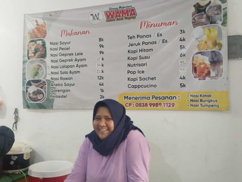 Warung Mahasiswa WAMA di Malang, Jujukan Mahasiswa Kulineran Murah dan Enak Dekat Kampus UM 3 Rekomendasi Warung Mahasiswa di Malang.