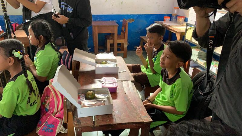 Program Makan bergizi gratis di Jember.