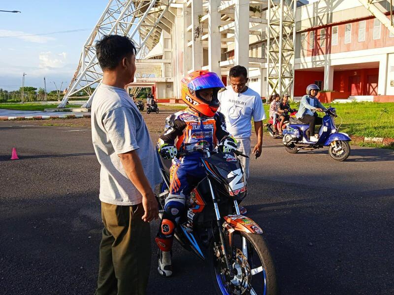 Satu Pebalap Jember Absen dari Porprov Jatim IX 2025, Begini Alasannya 2 Pebalap motor di Jember.