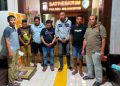 Pencuri kabel Telkom di Mojokerto.