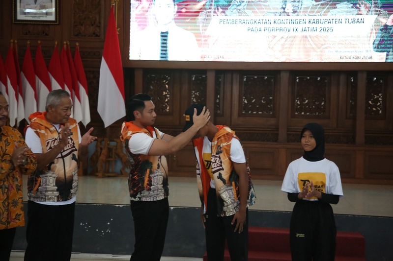 Atlet Tuban di Porprov IX Jatim.