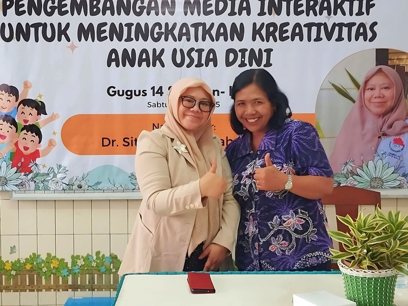 Workshop PG PAUD Unikama, Guru Dilatih Asah Kreativitas dan Imajinasi Anak sejak Dini 1 PG PAUD Unikama.