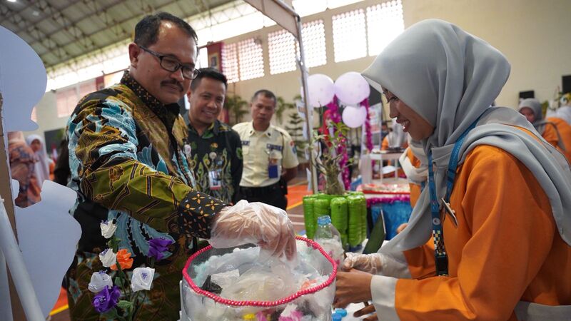 Pameran produk Polije Jember.