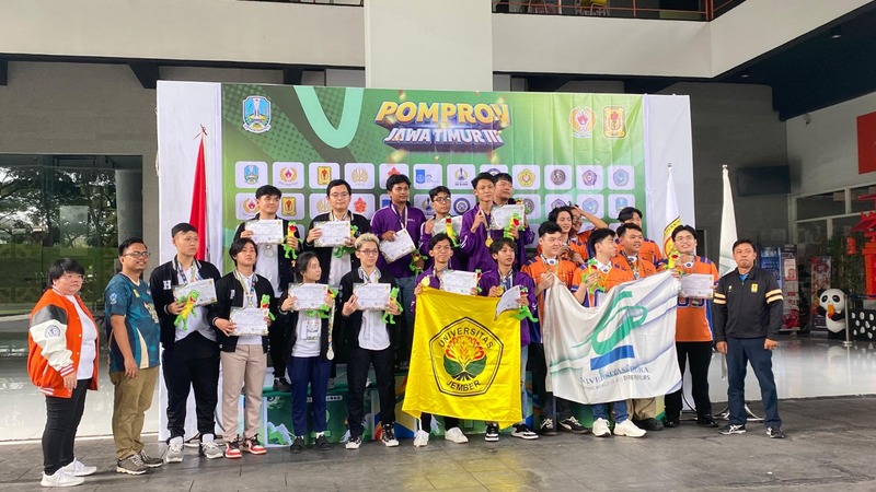 Kebangkitan sang Juara! Unej Infinity Sabet Medali Emas Pomprov III Jatim 2025 1 Unej Infinity.
