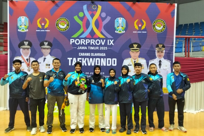 Porprov IX Malang Raya, Taekwondo Kabupaten Mojokerto Raih Medali Perunggu 1 Taekwondo Kabupaten Mojokerto.