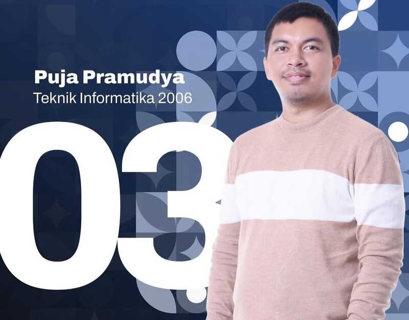 Dukungan untuk Puja Pramudya.