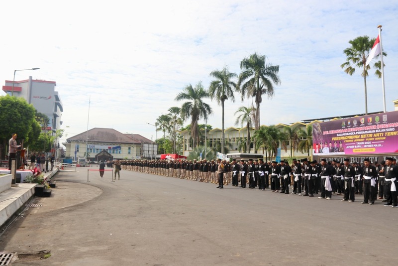 Pemkab Jember dan PSHT Bersatu, Apel Keamanan Jelang Suro 1 Pemkab Jember dan PSHT.