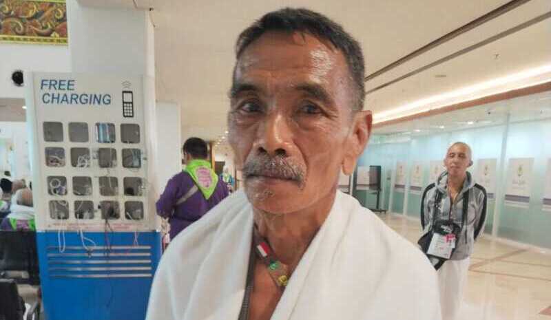 Diduga Demensia, Jemaah Haji Kepanjen Malang Hilang di Tanah Suci 1 Jemaah haji Kepanjen.