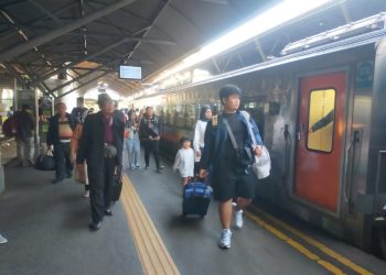 Stasiun Mojokerto.