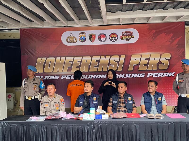 Pelaku Pembacokan Sadis di Kedinding Lor Surabaya Segera Sidang, Terancam Dibui 15 Tahun 1 Pembacokan sadis.