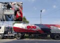 Sepeda Motor Tewas Tabrak Truk Tangki