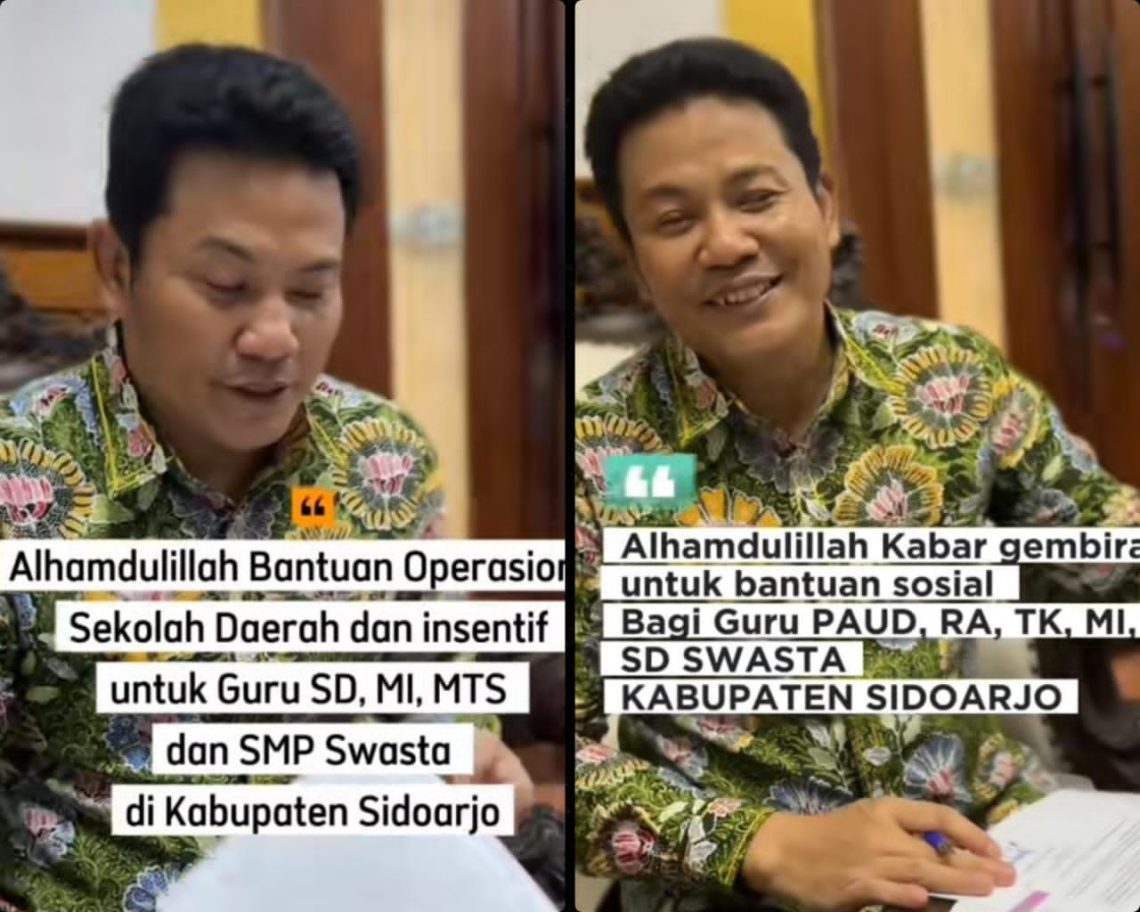 Guru PAUD dan Madin Non-ASN di Sidoarjo