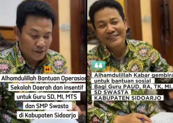 Guru PAUD dan Madin Non-ASN di Sidoarjo