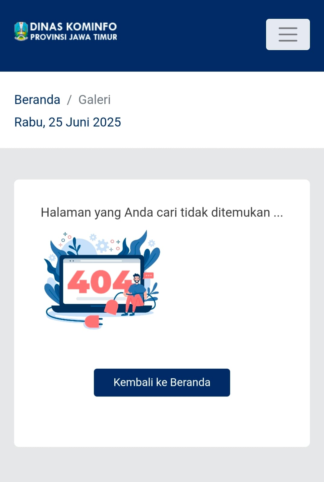 Situs Diskominfo Jatim Diretas, Muncul Artikel Serang Gubernur Khofifah di Tengah Sorotan Panggilan KPK 2 kondisi