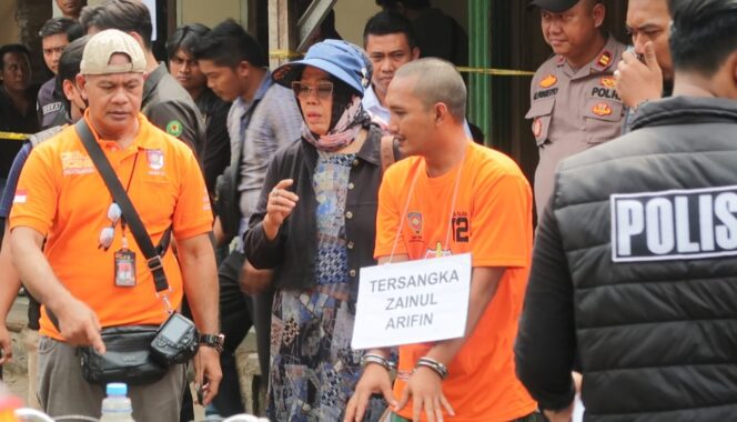 Celana Dalam Korban Pembunuhan Wanita di Pasuruan Ditemukan di Septic Tank Saat Rekonstruksi 1 Pembunuhan wanita di Pasuruan