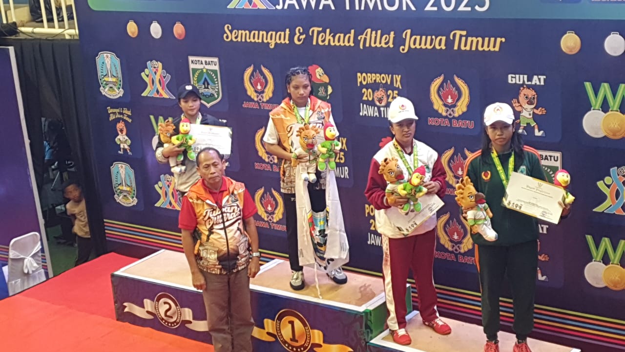 Akhirnya! Tuban Raih Emas Pertama di Porprov Jatim 2025 Lewat Cabor Gulat 2 Porprov Jatim 2