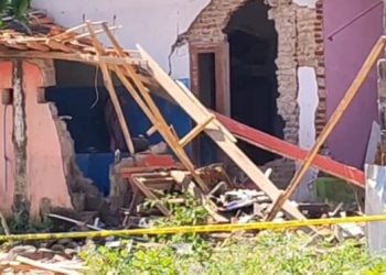 Ledakan Hancurkan Rumah Warga Pasuruan