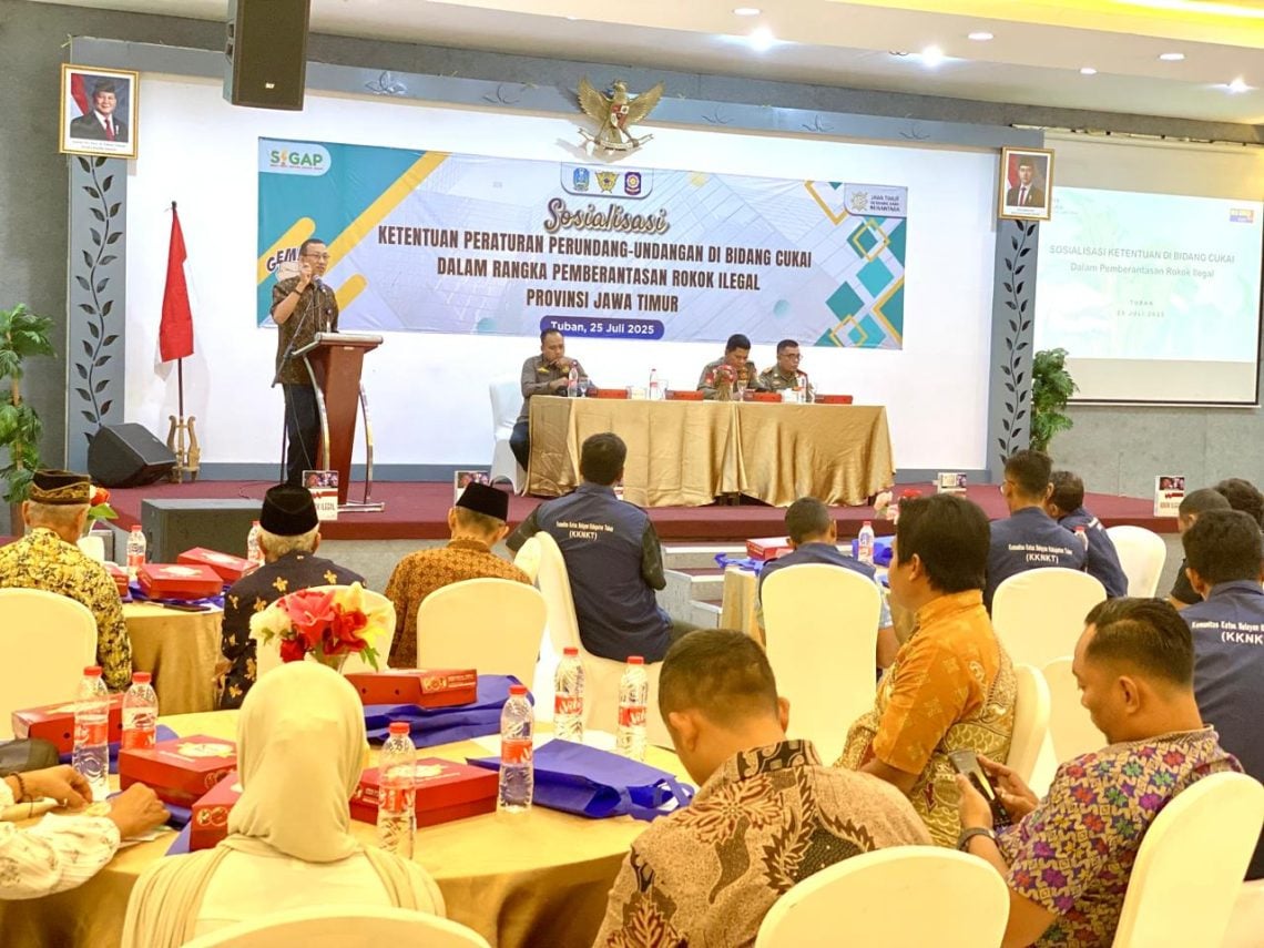Edukasi 'Gaya Ringan' Cara Bea Cukai Perangi Rokok Ilegal di Tuban 1 Pemberantasan Rokok Ilegal