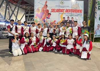 Atlet gulat Kabupaten Malang.