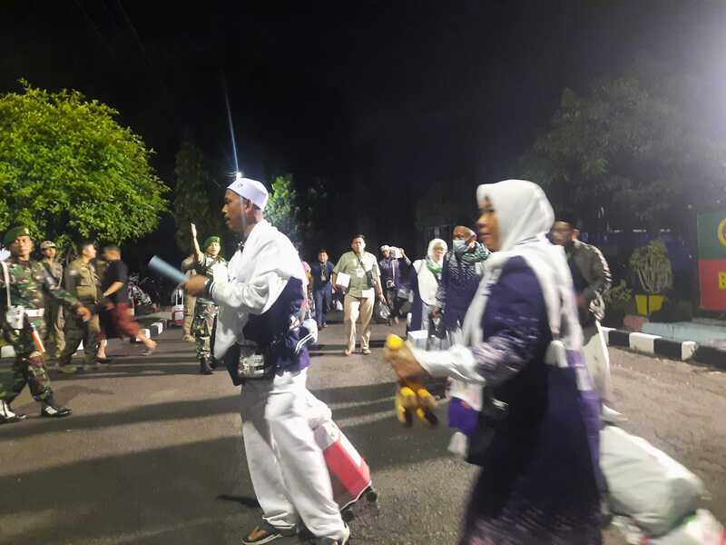 Dua Jemaah Haji Tuban Ditinggal saat Pulang, Kondisi Sakit Harus Dirawat 1 Jemaah haji Tuban sakit.