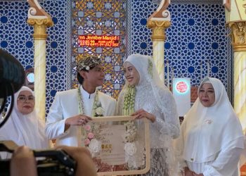 Mahar pernikahan Megawati dan Dio.