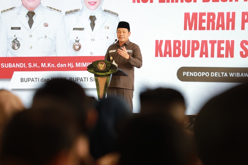 Bupati Sidoarjo Launching 346 Koperasi Merah Putih: Perkuat Ekonomi Desa, Bangun Kemandirian Rakyat 2 Bupati Sidoarjo bentuk Koperasi Merah Putih.