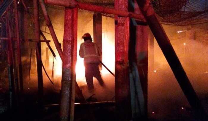 Kronologi Gedung SMP Annur 3 Bululawang Malang Terbakar, Polisi Selidiki Penyebabnya 1 Gedung SMP Annur.