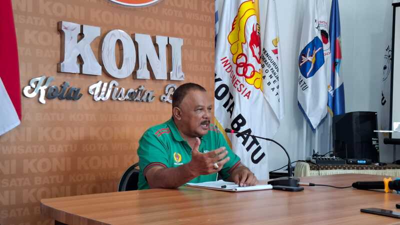 Medali cabor paralayang Kota Batu.